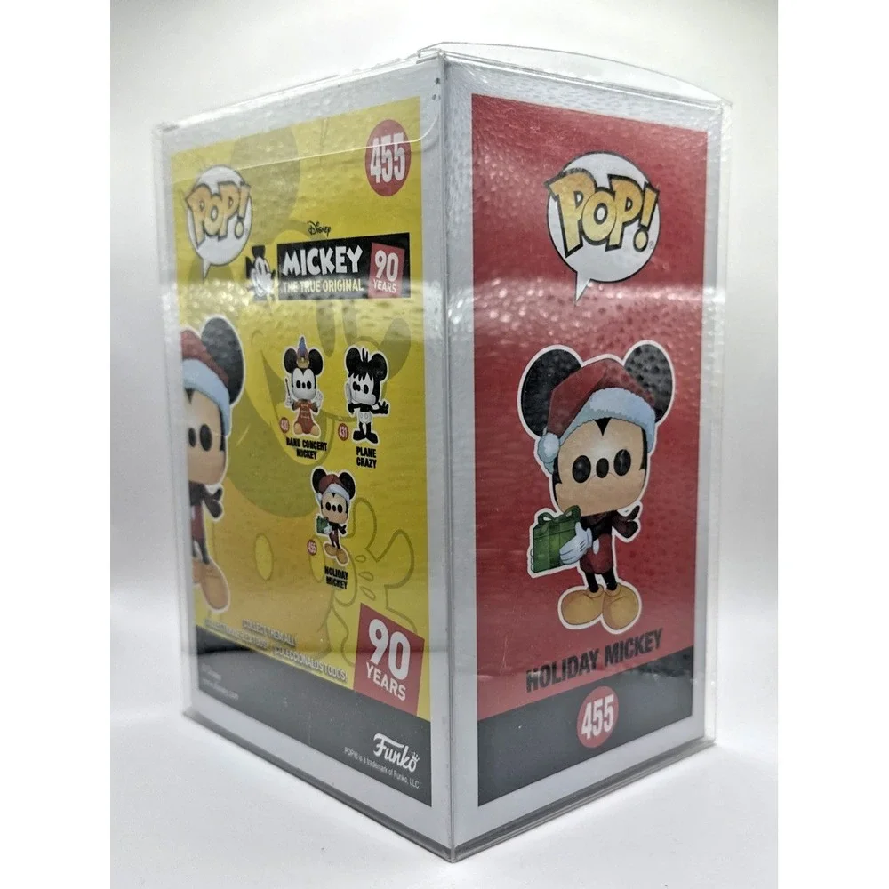 Holiday Mickey Disney 90 Years The True Original Funko Pop! #455 in Protector